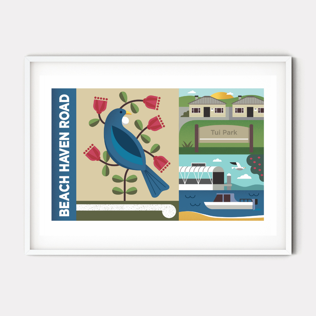 Tui Park - Framed A2