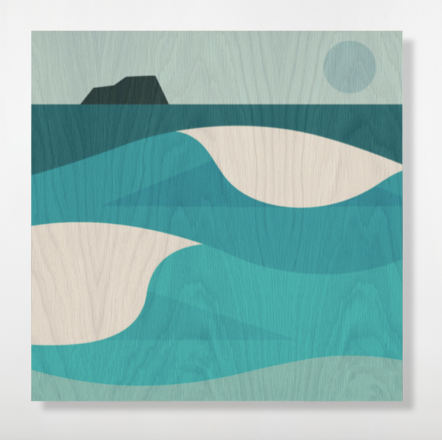West Coast Waves - Plywood Square