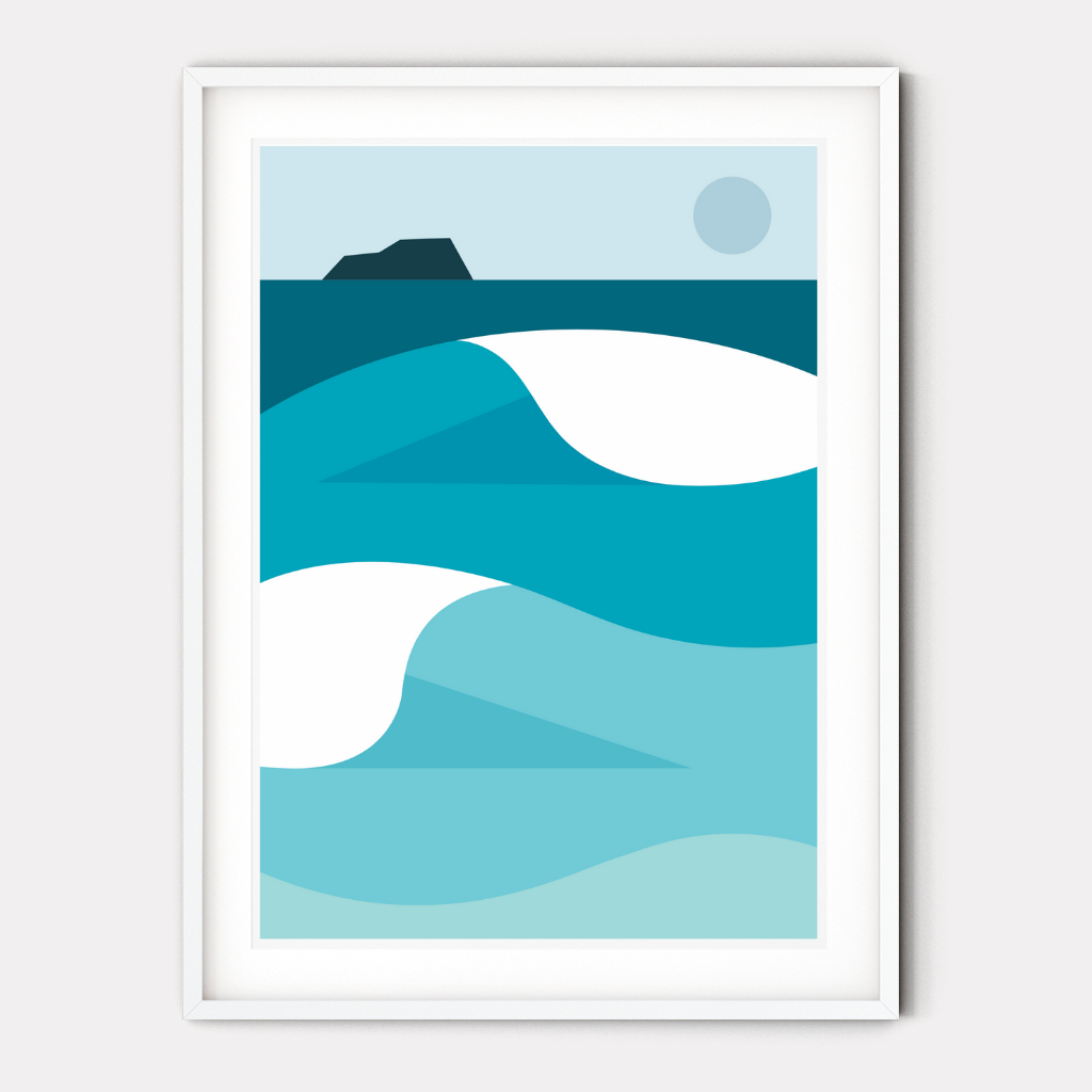 West Coast Waves - A3